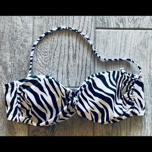 Victoria’s Secret Zebra Bikini Top